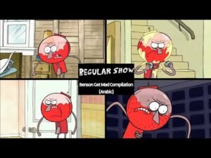 Regular Show – Benson Get Mad Compilation (Arabic)
